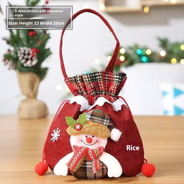 Christmas Children Gift Bag Christmas Eve Candy Bag Christmas Candy Packaging Gift Bag