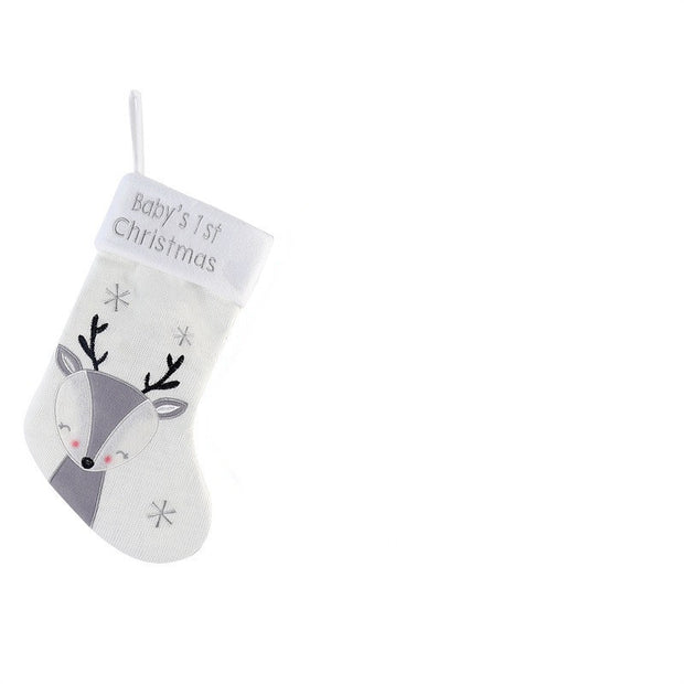 Christmas Fox Wool Gift Christmas Stockings