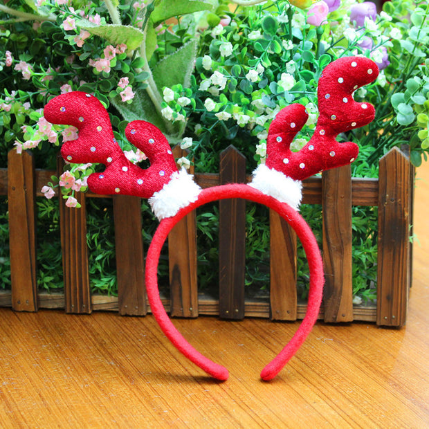 Christmas Head Buckle Christmas Party Supplies Christmas Headband Gifts Christmas Headband Christmas Hat Head Buckle