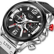 Men's Quartz Watch Multifunction Sports Watch Waterproof Watch