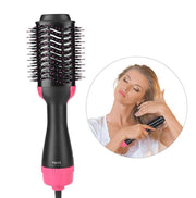 One-Step Electric Hair Dryer Comb Multifunctional Comb Straightener Hair Curling