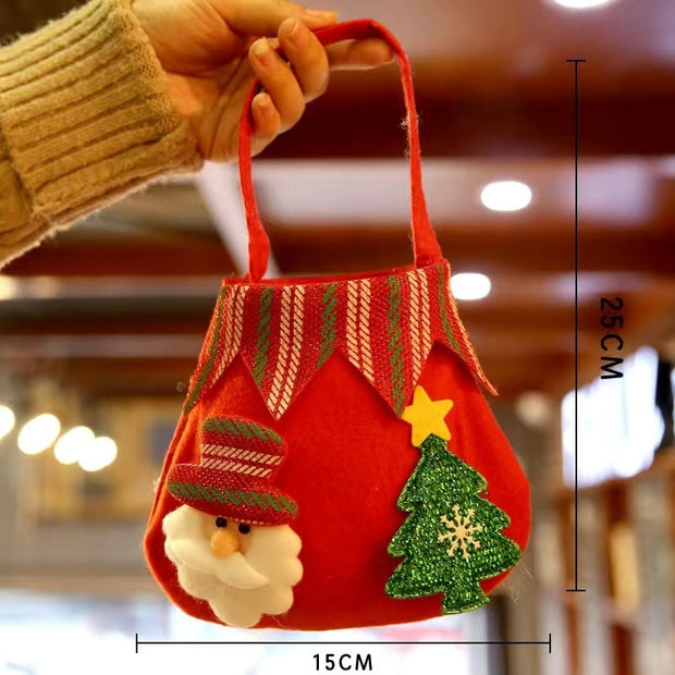 Christmas Children Gift Bag Christmas Eve Candy Bag Christmas Candy Packaging Gift Bag