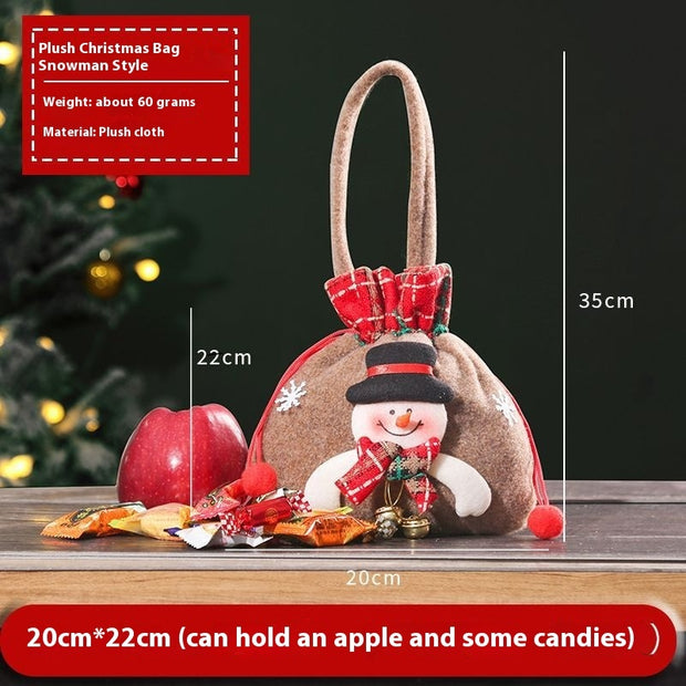 Christmas Children Gift Bag Christmas Eve Candy Bag Christmas Candy Packaging Gift Bag