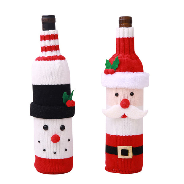 Christmas Decorations Christmas Wine Bottle Socks