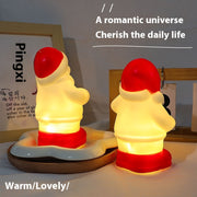 Cute Small Night Lamp Cartoon Christmas Snowman Ambience Light