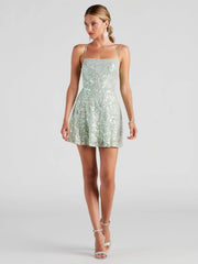 Sequin Nightclub Party Dress