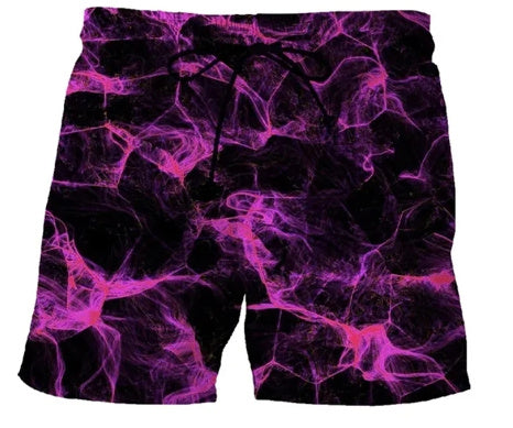 Europe And America Cross Border 3D Digital Printing Men's Casual Shorts