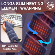 Body Strip Type Wrap Around Heating Pad Cord Elbow Heating Pad Christmas Gift, Versatile Heating Pad Wrap For Multiple Areas Multi USE WRAP Heating Pad For Elbow, Wrist, Ankle