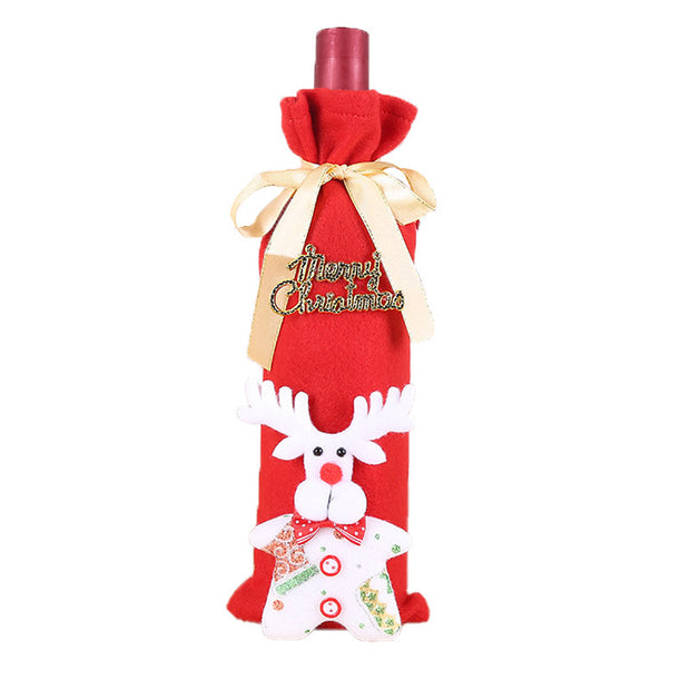 Christmas Decorations Christmas Wine Bottle Socks