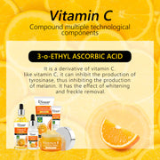 Vitamin C Skin Care Product Set Hydrating, Moisturizing And Brightening