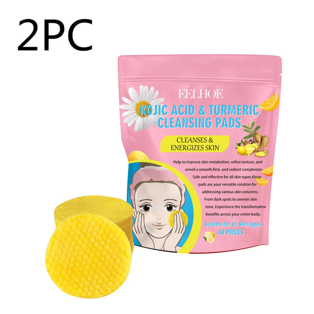 Kojic Acid Turmeric Cleansing Pads Beauty Hot-sale