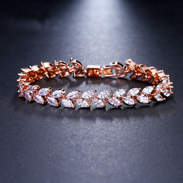 Fashion horse eye zircon bracelet