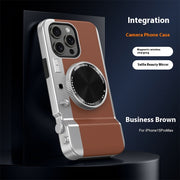 Stereo Camera Phone Case Magnetic Creative Hardshell