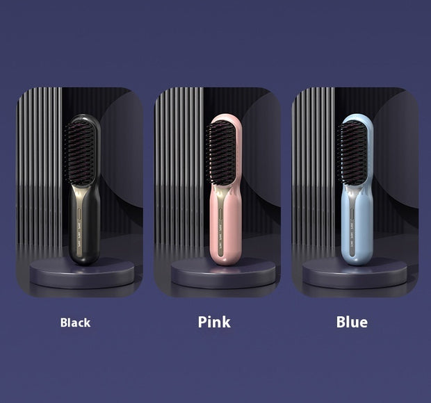 Home Straight Comb Wireless Charging Hair Straighteners