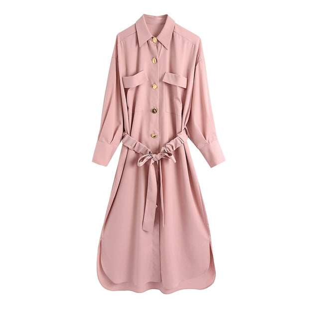 New Product Loose Shirt Dress