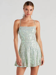 Sequin Nightclub Party Dress