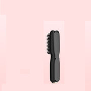 Rechargeable Wireless Straightening Comb 220 Hair Straightener Brush USB Rechargeable Flat Iron LCD Display Temperature