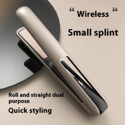 Wireless USB Charging Hair Straighteners Volume Straight Two-in-one