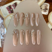 French Manicure Wear Nail Finished Product