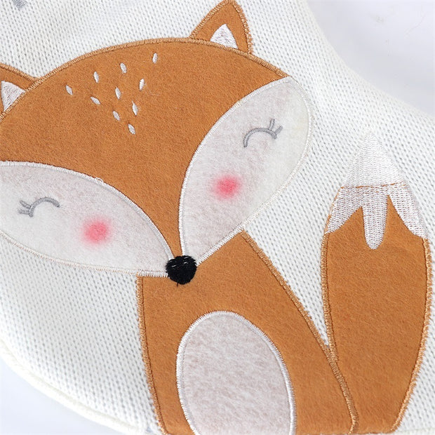 Christmas Fox Wool Gift Christmas Stockings